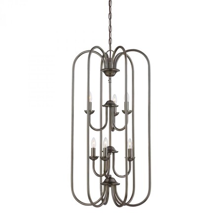 Thomas Bella 6-Light Chandelier in Oiled Bronze SL891815